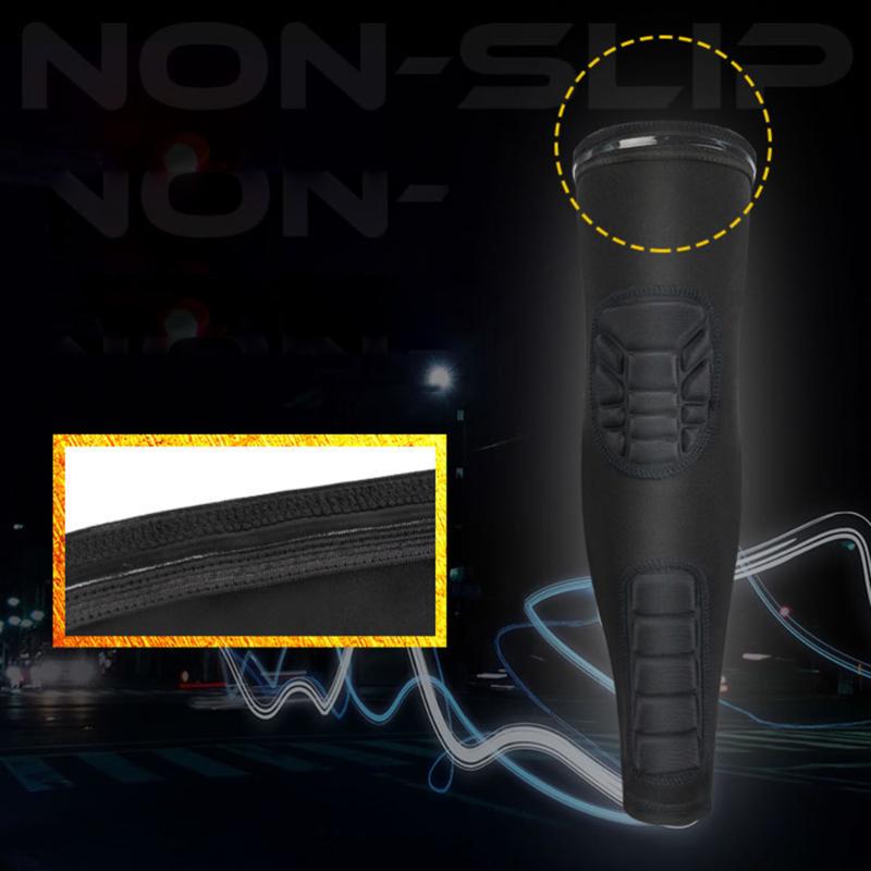 

1PC Sports Compression Protective Sleeve Elbow Joint Guard Cover Elastic Anti-collision Arm Protector Outdoor Protective Equipme, Black