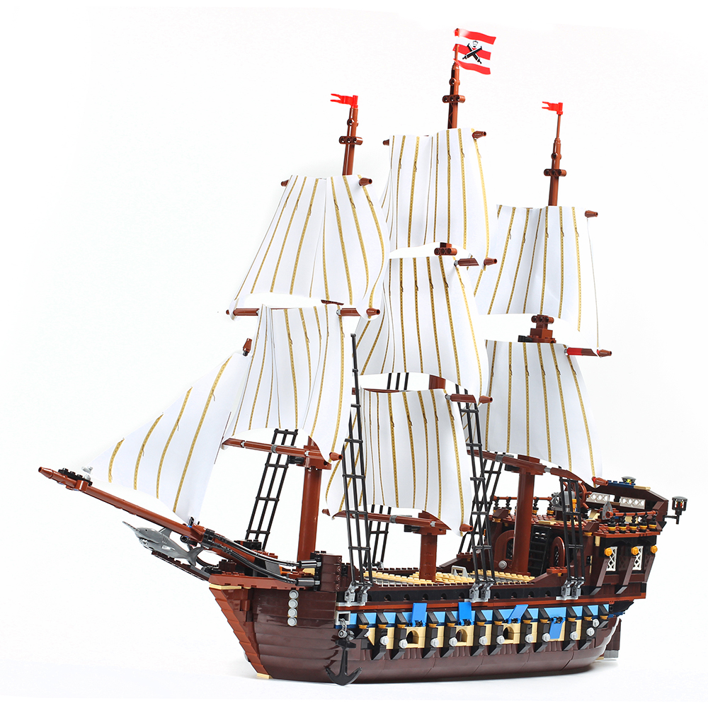 

10210 1664Pcs Pirate ship movie Series Imperial Flagship Building Blocks Bricks Kids Toys Christmas gift 22001 39010