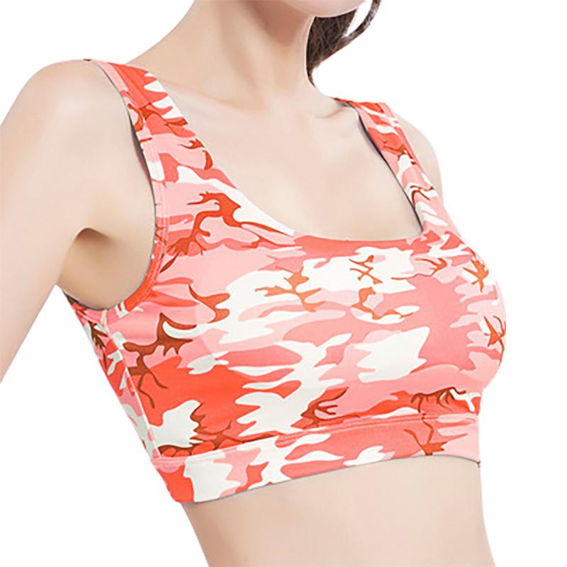 

Ladies Women Padded Sports Bra Top Vest Fitness Ladies Yoga Running Jogging Binder Summer Cos bra vest sports underwear 7.18, Bu