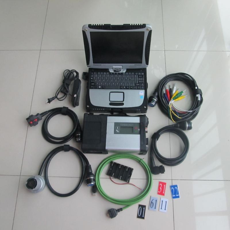 

2020-12V Wifi Full Chip MB STAR C5 with Software SSD In CF19 Laptop CPU for MB SD Connect C5 Car Diagnostic Tool Ready To Use