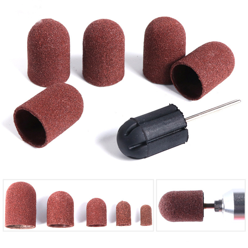 

5 Pieces Electric Nail Machine Nail Drill Bits Art Sanding Bands UV Gel Acrylic Polish Remover For Accessory Tool kit