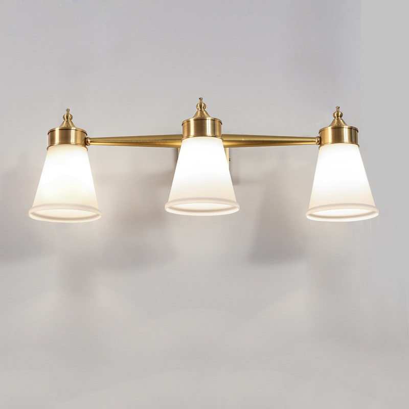 

Jmzm Copper Wall Lamp Mirror Headlight Living room Aisle LED Bathroom Waterproof Bathroom Mirror Headlight