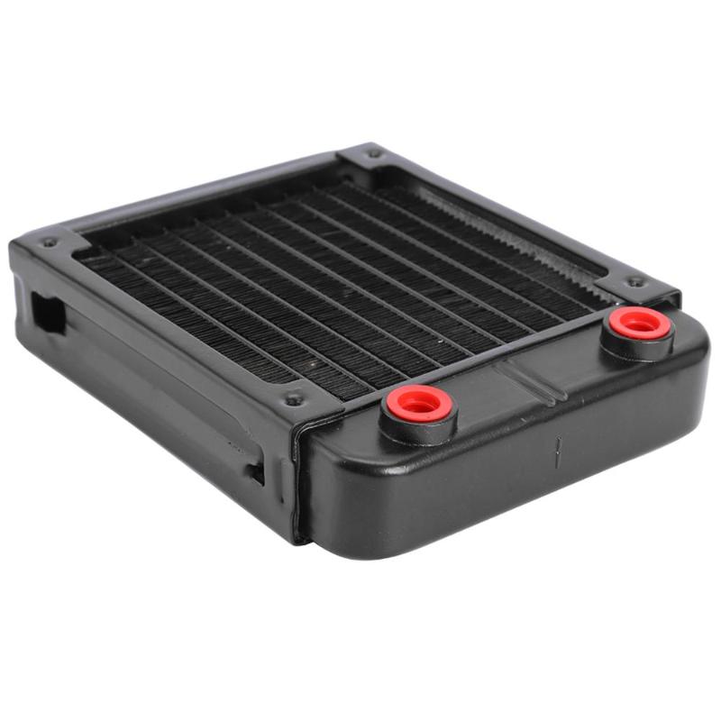 

120mm 10 Tube Computer Water Cooling Radiator G1/4 Internal Thread Heat Dissipation and Exchange Drop Ship