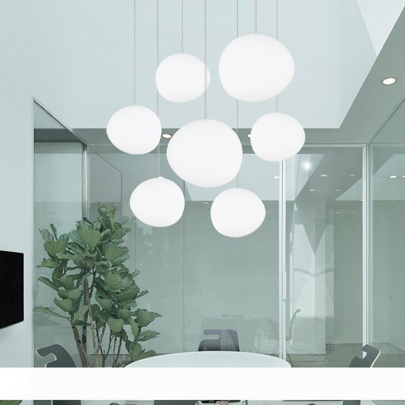 

Italy Foscarini Gregg Suspension Lamp Glass Pendant Lights Modern Led Irregular Hanging Lamp Dining Room Kitchen Light Fixtures