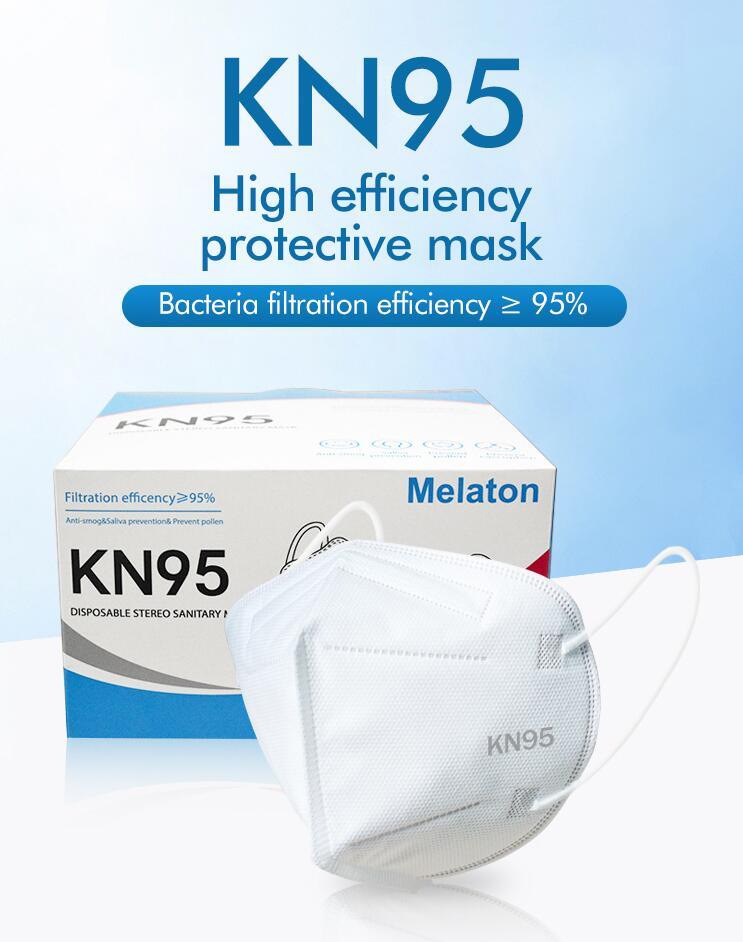 

Anti-Dust Anti-Fog KN95 Mask Breathable Face Masks 95% PM2.5 Filtration KN95 Mask Features Protective Safety Supplies DHL Free