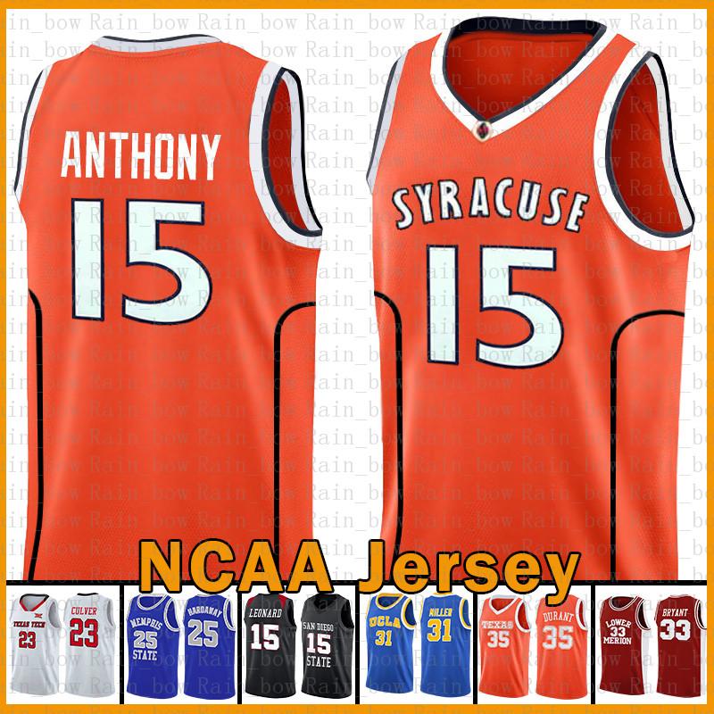 

Syracuse University NCAA Carmelo 15 Anthony Kawhi Stephen 30 Curry Leonard Kyrie LeBron 23 James Basketball Jersey Irving yane 3 Wade Allen