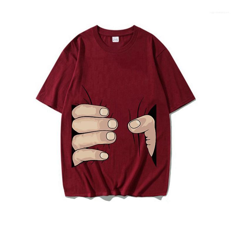 

Casual Males Clothing Creative Printed Mens Designer Tshirts Summer Casual Street Style Sample Short Sleeved Hooded Mens Tees