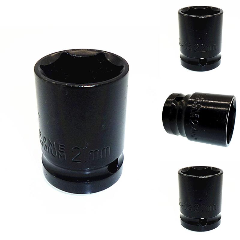 

2020 new High Quality 21/22/24/27mm Impact Socket 1/2" Square Drive Metric Sockets Wrench Air Tool