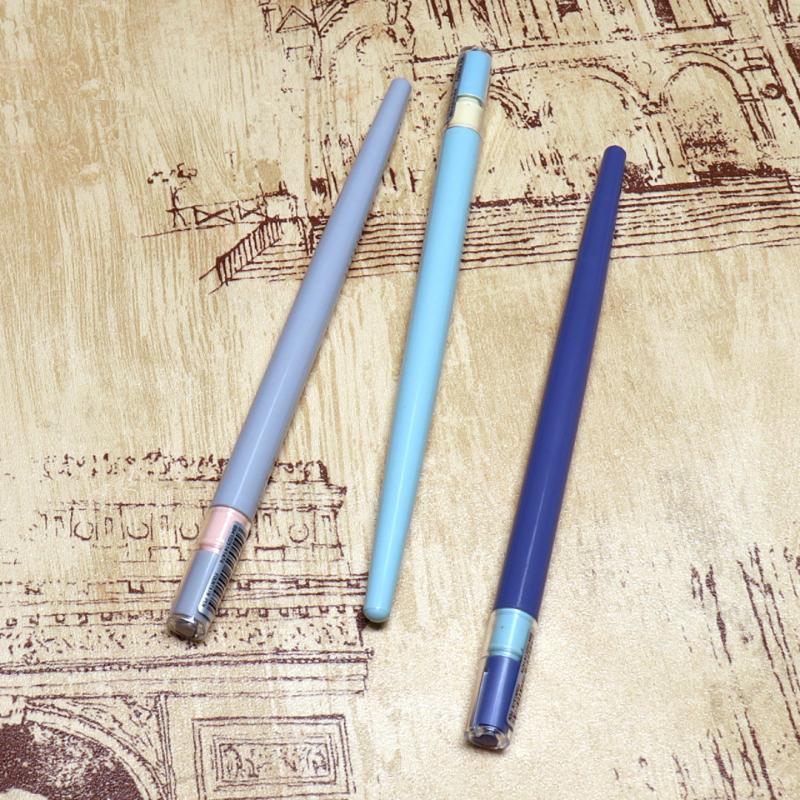 

High Quality Fountain Pen Lengthen Plastic Penholder Nib 0.5mm Luxury ink Pen For Student Friend Office & School Supplies Gift, Red