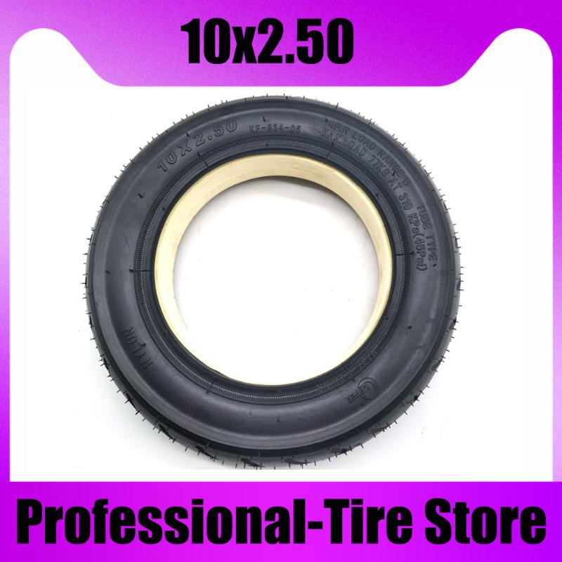 

10x2.50 Tire 10 Inch Foam filled Rubber Wheel 10*2.50 fit for Electric vehicle Scooter