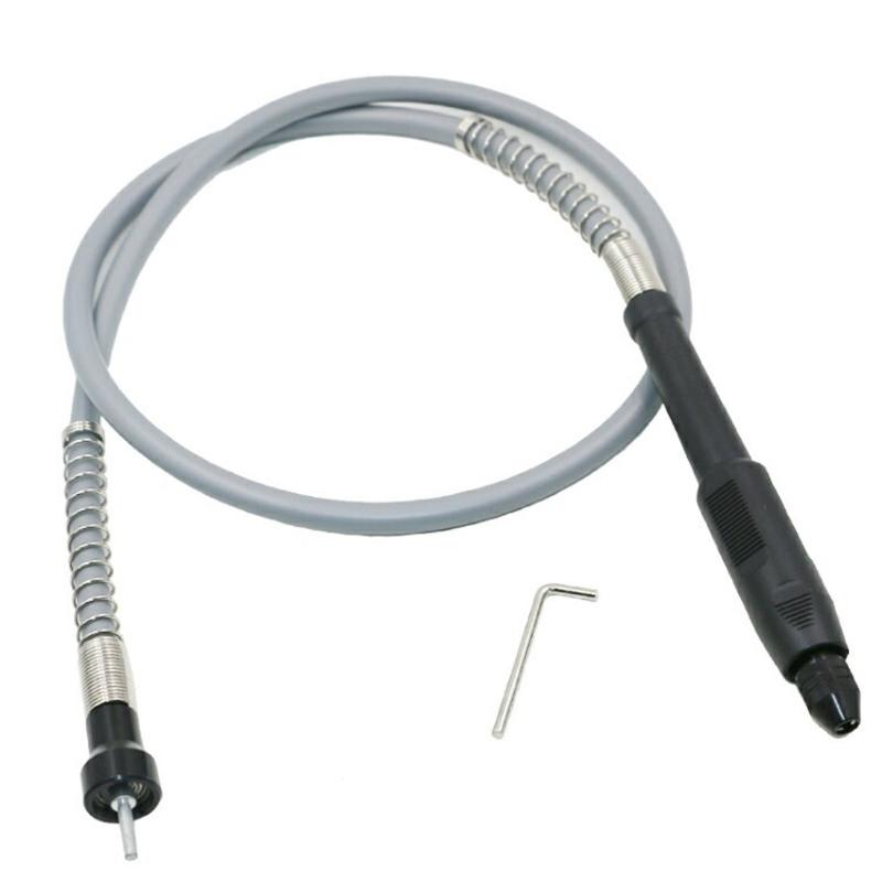 

107cm 42" Corded Electric Flexible Drill Grinder Flex Extension Shaft + L Key For Dremel Power Rotary Tool Grinder Accessories