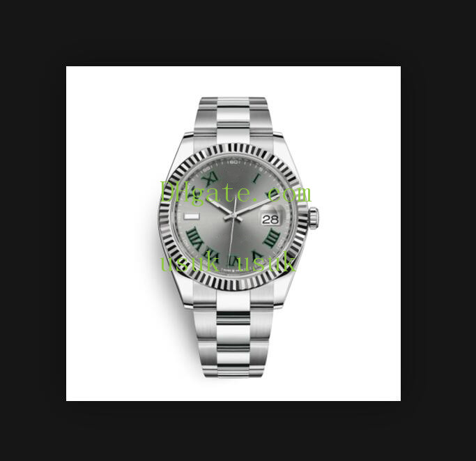 

Mechanical Automatic BP 41mm Jubilee Bracelet Luxury 126333 126300 126334 126331 Crystal Roman Wimbledon 316L Steel Mens Watches, Original box papaer