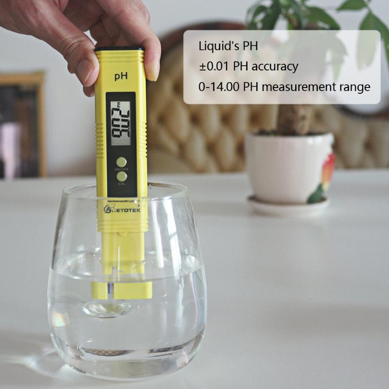 

Digital Portable PH Meter Tester Lab PH Water Quality Tester ATC Automatic Calibration for Drink Aquarium Wine Urine