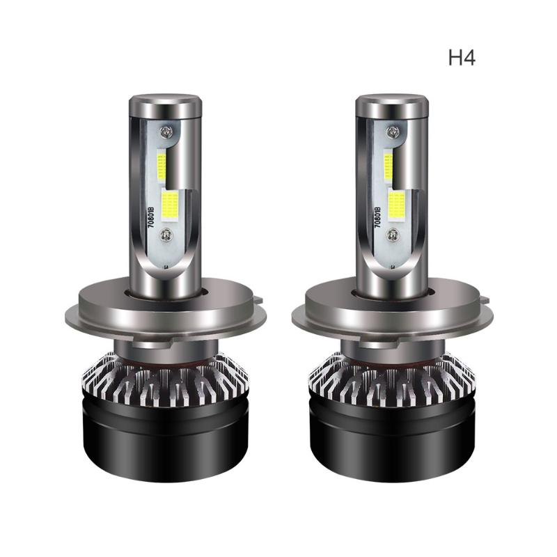 

Car Led Light EV6 Auto Quick Start Headlight Car LED Lamp 6000k H4 H7 Socket Light