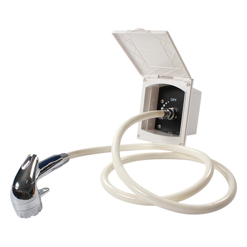 

TYTXRV pressure water inlet/outlet white external shower box Boat Marine Camper Motorhome Caravan Accessories