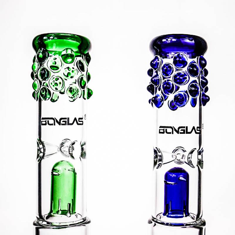 

glass bongs hookah "Slender Sarah" innovative details Percolator compartment water pipe stylish heavry 16" pipes