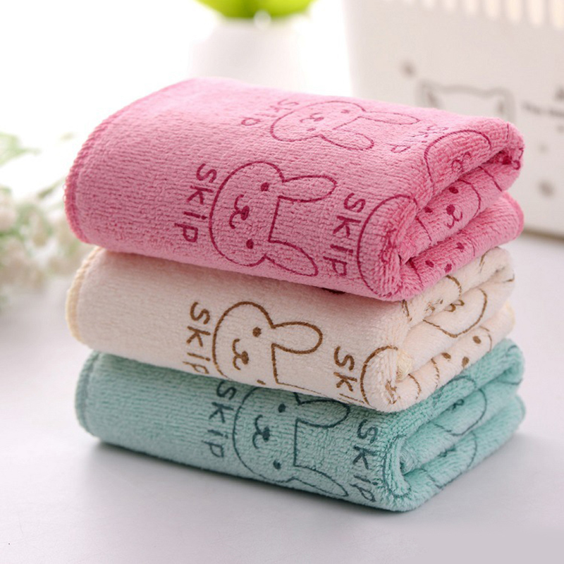 

25*50cm Cotton Washing Bath Towel Microfiber Shower Bathroom Towel Drying Animal Beach Wash Cloth P0T6, 50 x25cm random