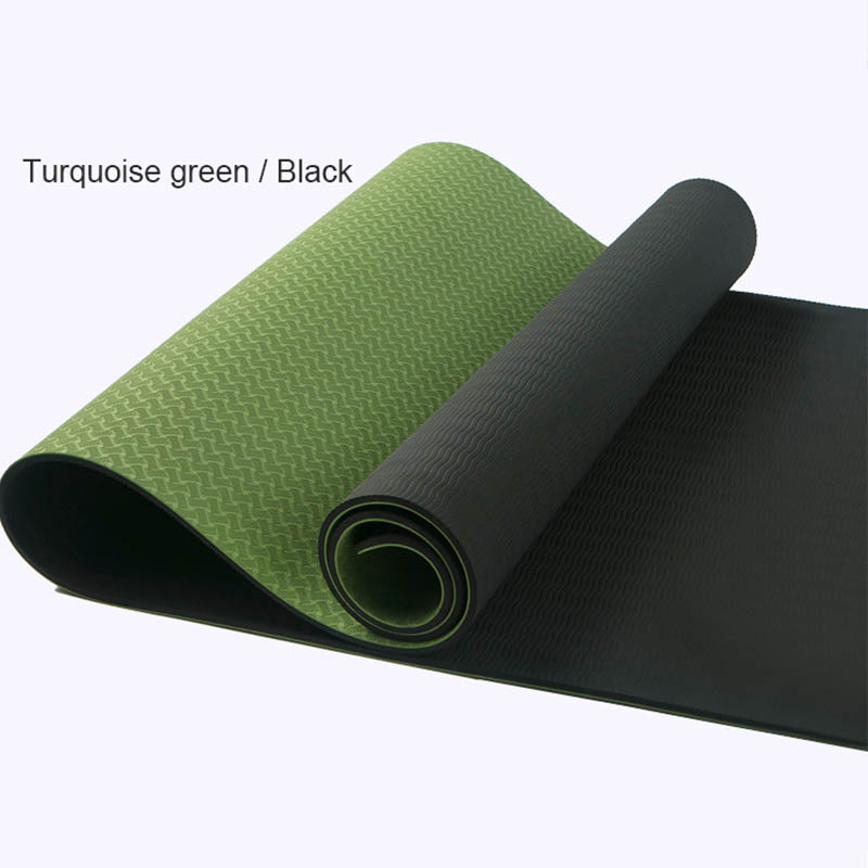 

183*61*0.6cm Non-Slip Profession Yoga Mat Sport Gym Soft Pilates Mats Foldable for Body Building Fitness Exercises Equipment, Purple
