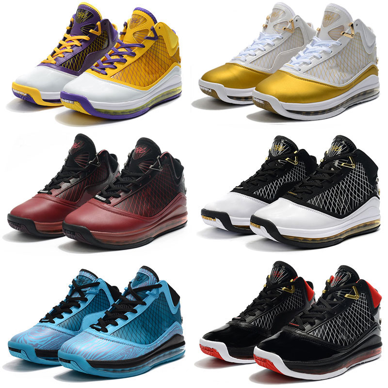 

High Quality 7 VII Lakers Outdoor Shoes Fresh Bred King Equalit Lightyear Sneaker 7s Sports Trainers US7-US12 size 40-46, As photo 2