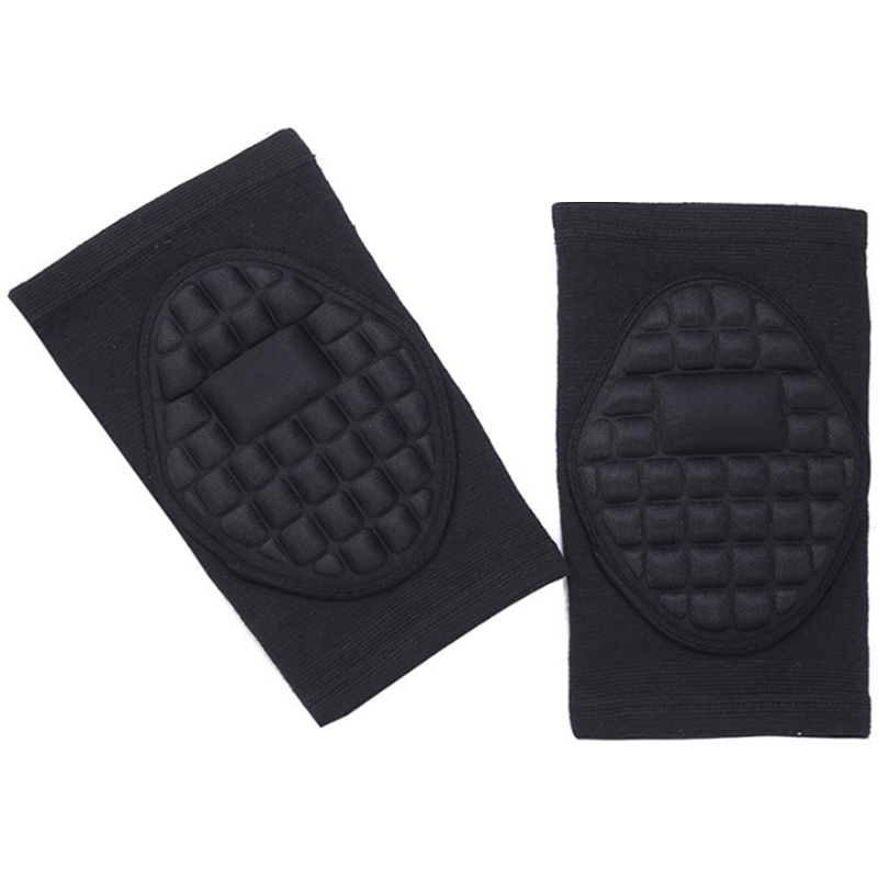 

1 Pair of Anti-Collision Knee Pads Honeycomb Sponge Dance Knee Pads Outdoor, Black