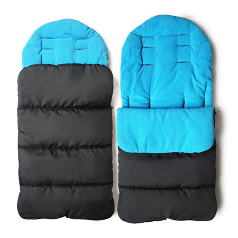 

Universal Windproof Winter Thick Baby Sleeping Bag Footmuff Cosy Toes Apron Liner Buggy Pram Stroller Sleeping Bags Cotton Pad