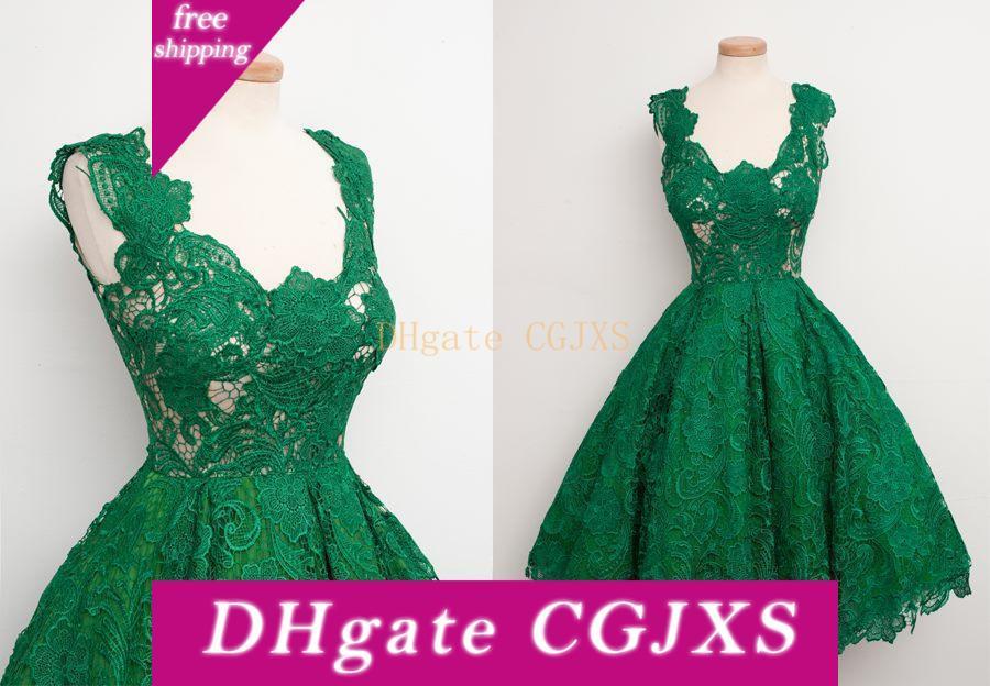 green cocktail dress for wedding