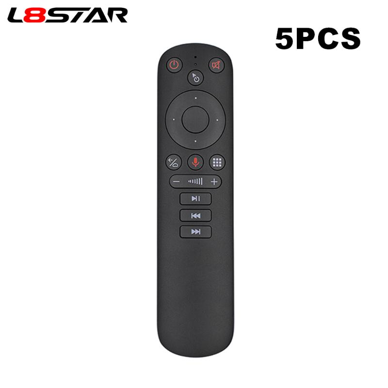 

5pcs/lot G50S Voice Air Mouse Gyro Wireless 2.4G Remote control G50 Microphone IR Learning Aero Mouse for Kivi Android TV Box PC