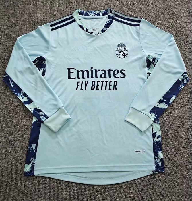 blusa real madrid azul