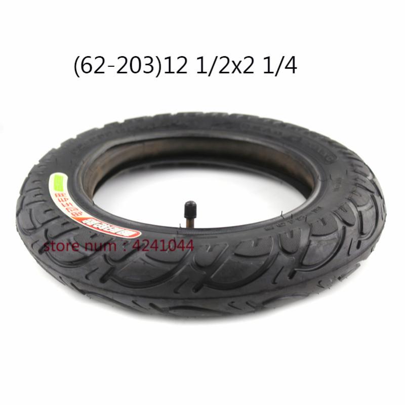 

tyre 12 1/2X2 1/4 ( 62-203 ) fits Many Gas Electric Scooters 12 Inch tube Tire For ST1201 ST1202 e-Bike 1/2X2 1/4