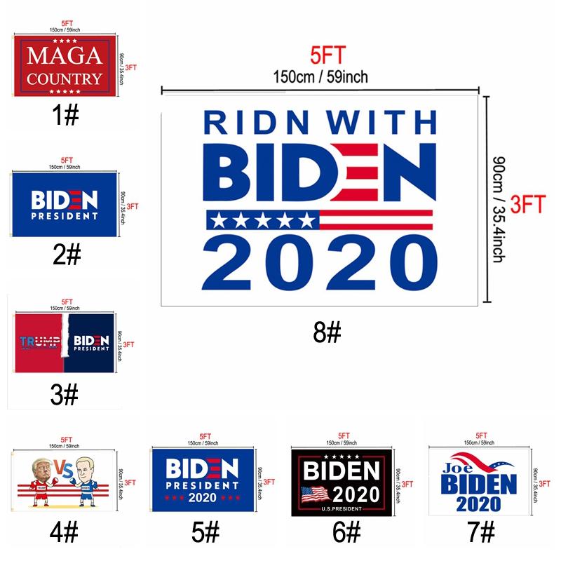 

Trump Biden President Election Flags Biden President 2020 Flags 3*5FT MAGA Country Trump Banners Joe Biden Election Banner TQQ BH3933