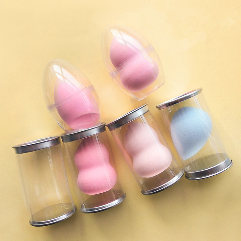 

Wholesale Eco Friendly Cosmetic Facial Non-latex Powder Puff Sponge Blender Makeup Remover Puff Tools Makeup Blender Sponge