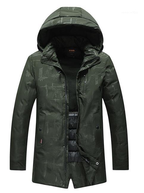 

Mens Winter Designer Jackets Fashion Panelled Zipper Detachable Collar Cotton Jackets Mens Clothing Dark Fringe Print, Black
