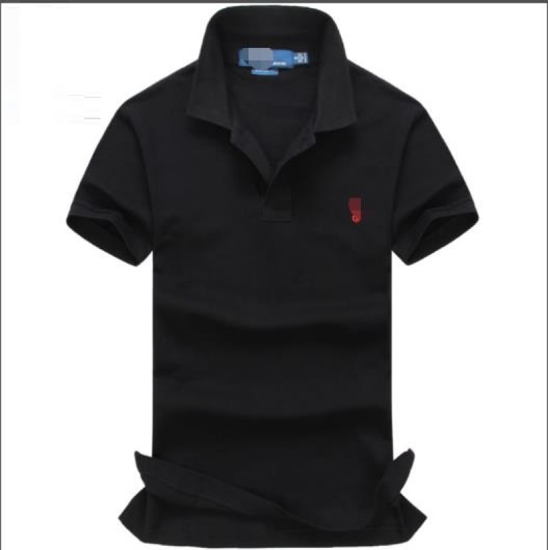 

Black Pure Color Loose Big Yards Men'S Short Sleeve T-Shirt 1791