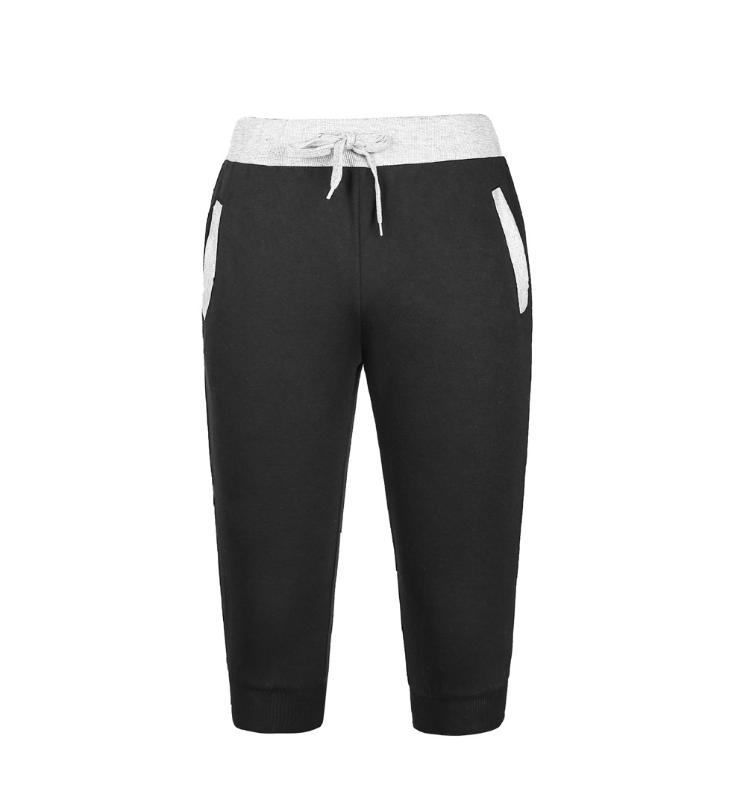 

2020 NEW Men Sport Fitness Jogging Elastic Stretchy Bodybuilding Bermuda Sweatpants 3.22, Black