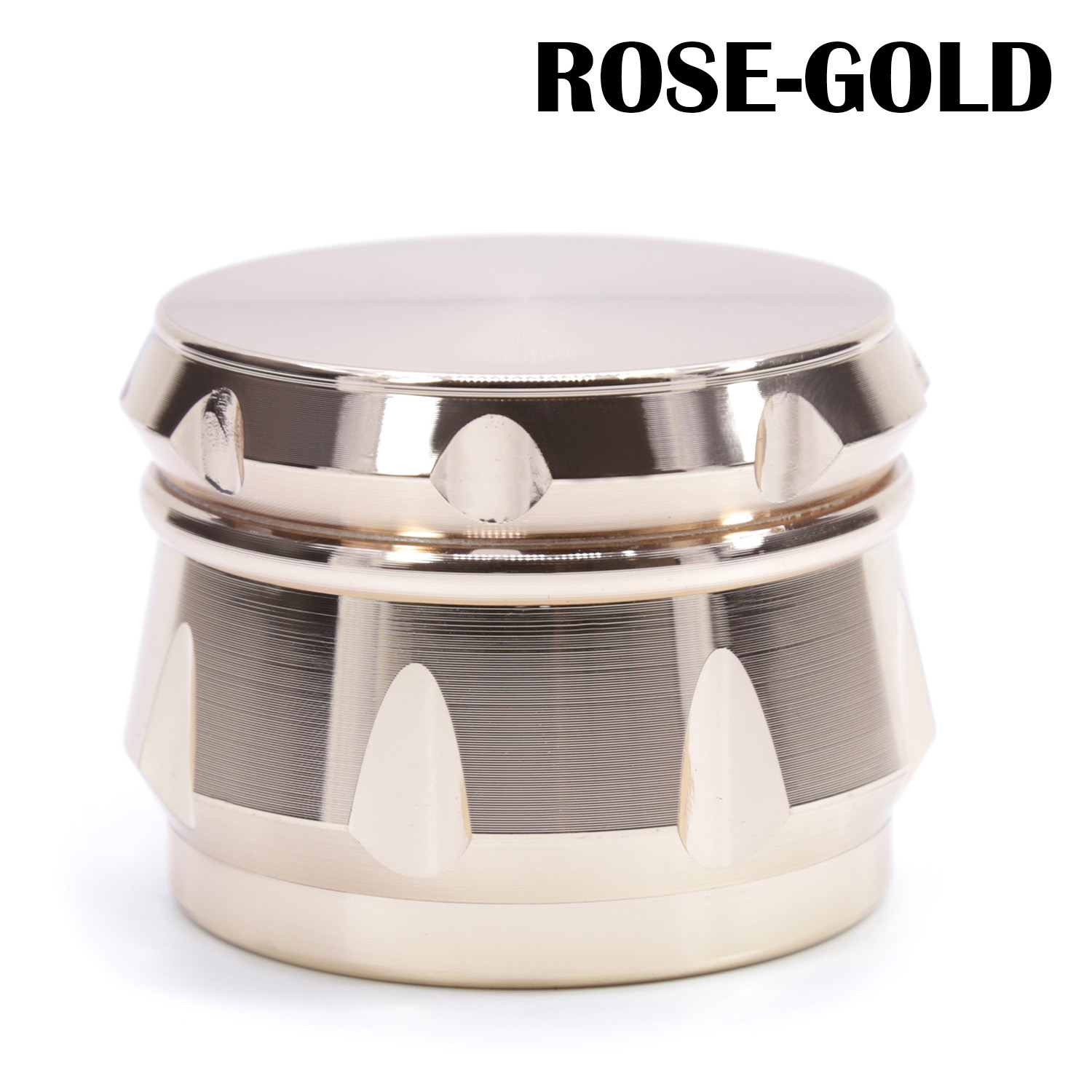

Smoking Sharpstone Grinders 63MM 4 LAYERS Concave Herb Grinder Diameter Zinc Alloy Diamond Shape Chamfer Side