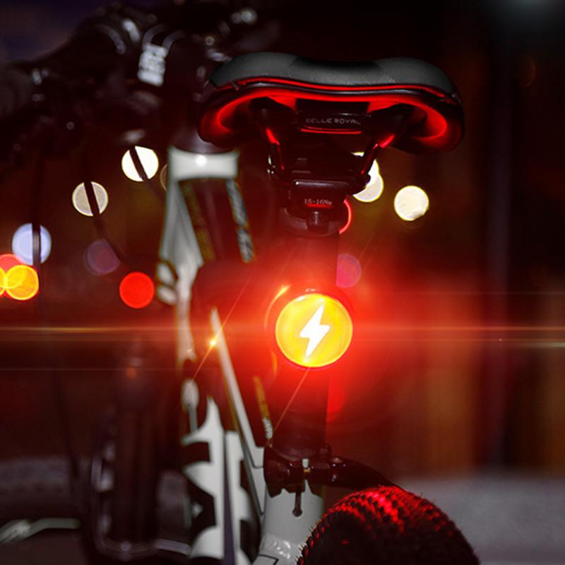 

Outdoor Portable Safety Warning Light Multi-mode Sports Run Charging Bicycle Taillight MTB Bike Riding Lamp Equipment