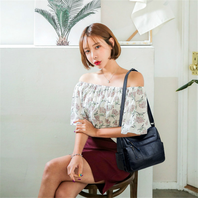 

Zipper Genuine Leather Hot Soft Luxury Ladies Female Crossbody Bags for Women New Elegant Chic Shoulder Messenger Bags Handbags, Beige