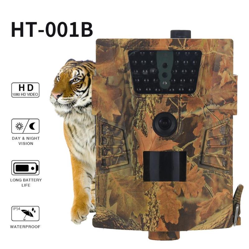 

HT-001B Trail Camera 8MP 1080P 850nm LED Wild Hunting Cameras Night Vision Wildlife Animal Photo Traps HT-001 Hunting Camera