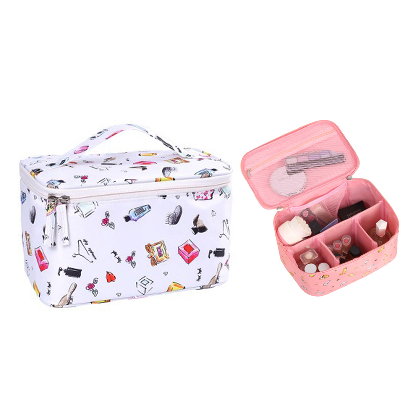 

New small fresh travel storage bag ladies portable cosmetic bag portable travel wash cosmetic storage