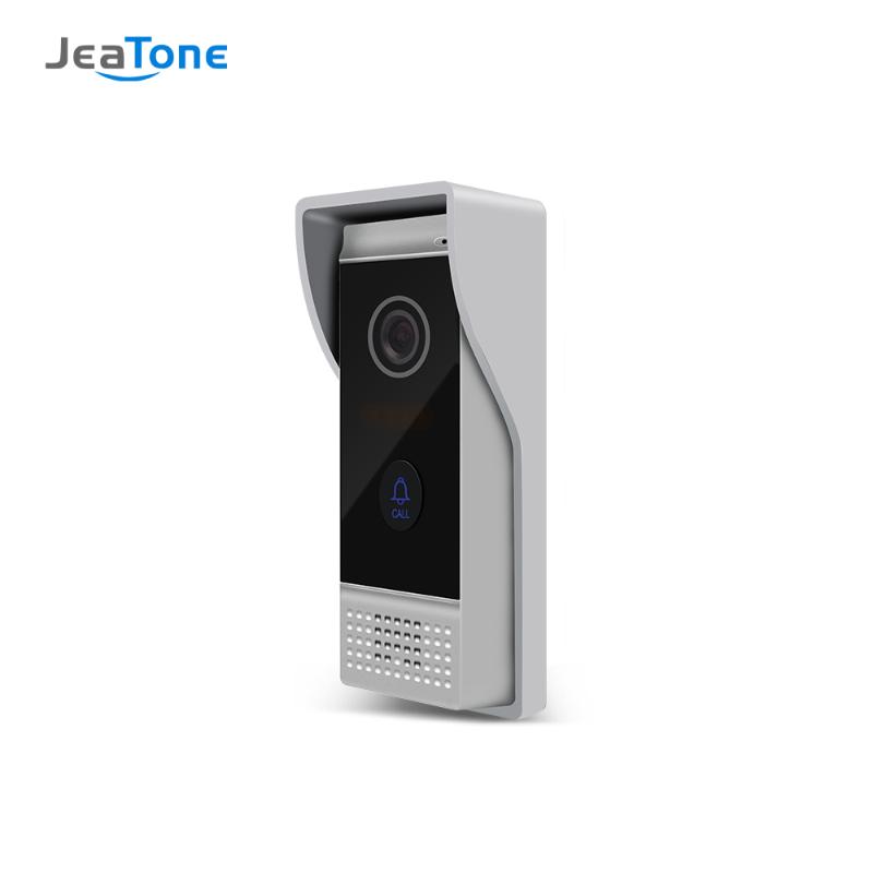 

JEATONE Wired Wifi Video Door Phone Intercom 720P Outdoor Camera Waterproof Wide View Doorbell