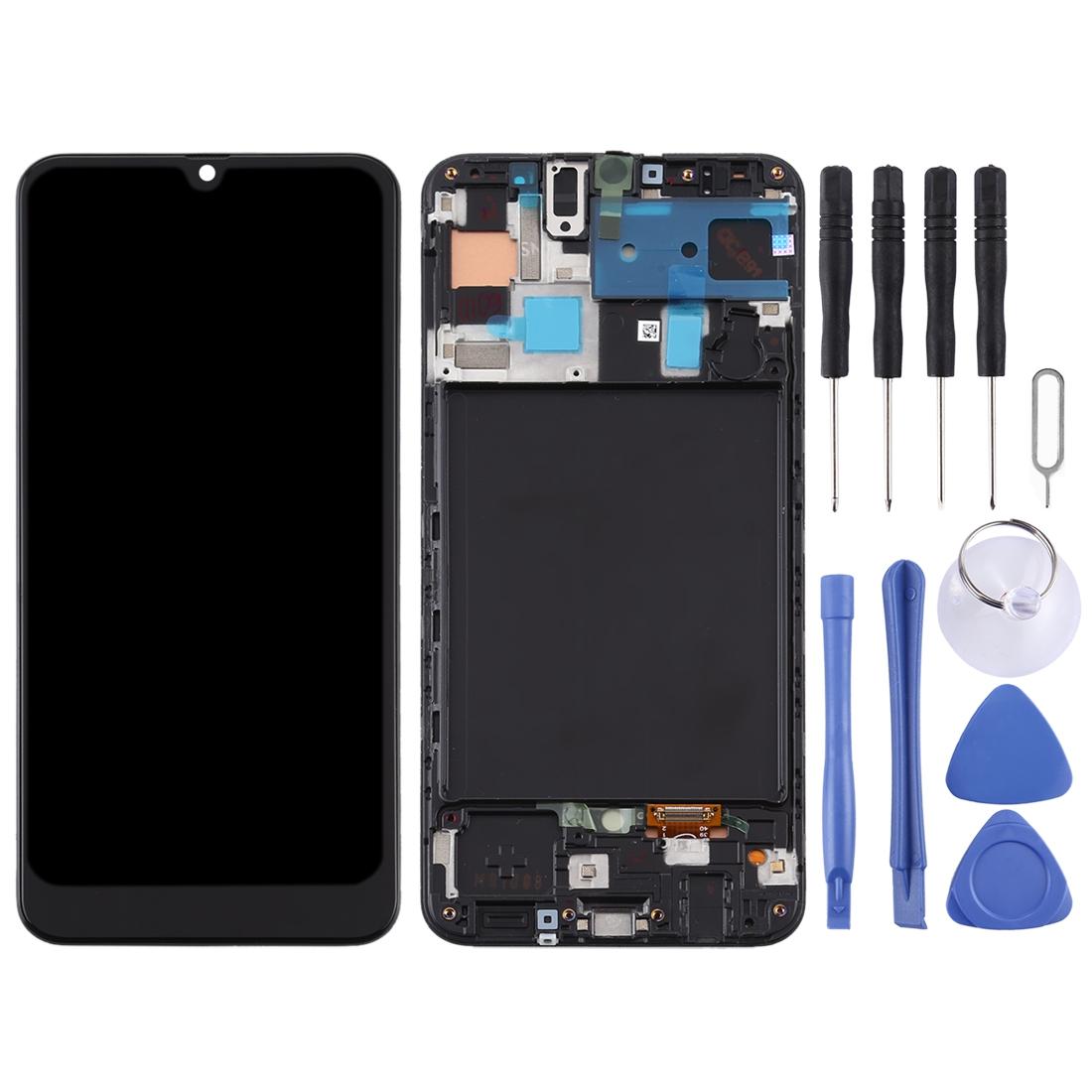 

TFT Material LCD Screen and Digitizer Full Assembly With Frame for Samsung Galaxy A50