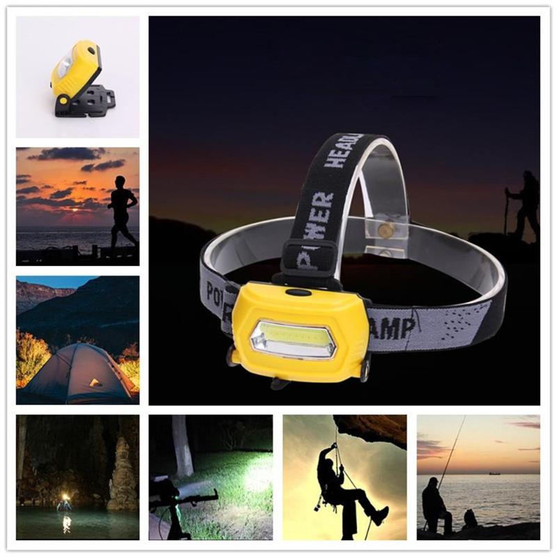 

3W Portable Chargeable COB Floodlight Head Lamp for Outdoor Activities headlight
