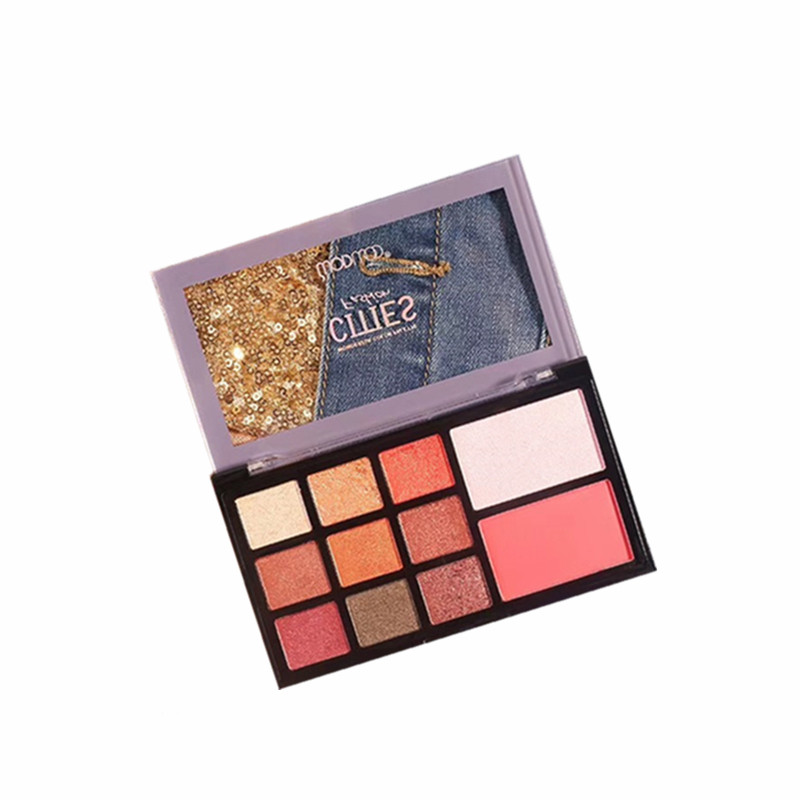 

Matte Eye Shadow Palette Make-up Shimmer Pigment Waterproof Mineral Shade Natural Cosmetics Professional Eye-shadow Pallete, 03