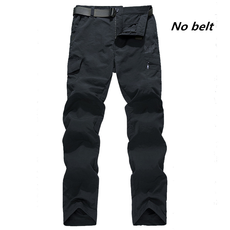 

Army Outdoor Quick Dry Hiking Pants Waterproof Mountain Climbing Fishing Trousers Men's Camping Hiking Pants, Pd105 blue