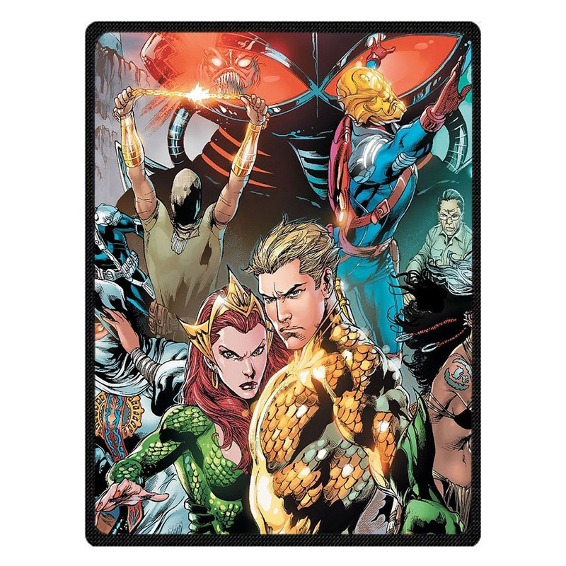 

Aquaman Warm Fleece Throw Blanket Super Soft Flannel Manta For Sofa/Bed/Car/Plane/Travel/Baby Bedspread