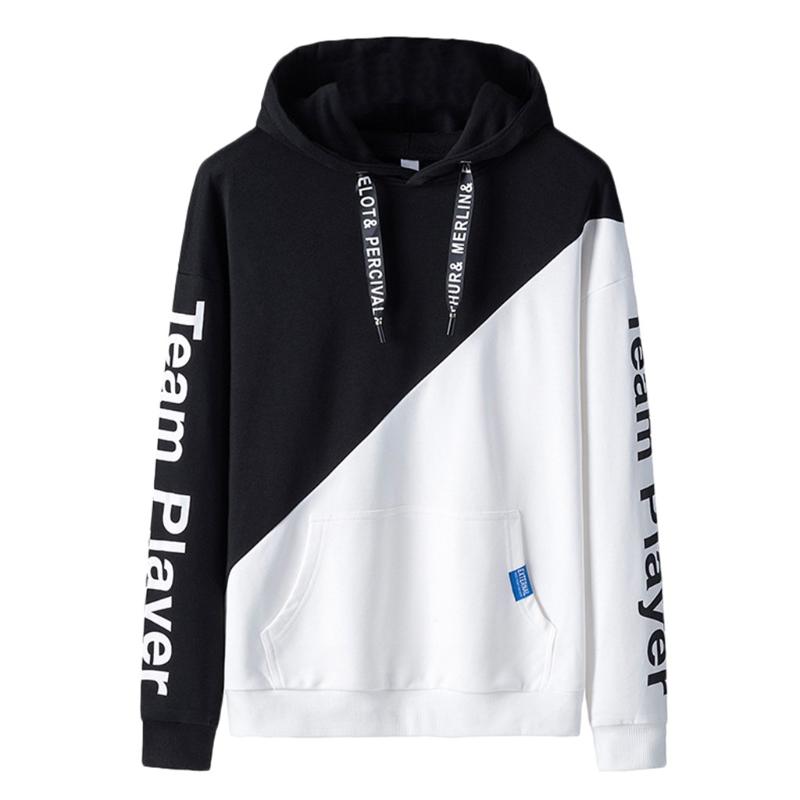 

2020 New Fashion Colorful Sweatshirts for Men's New Autumn And Winter Fashion Printed Hooded Long Sleeve Blouse Hoody, Khaki