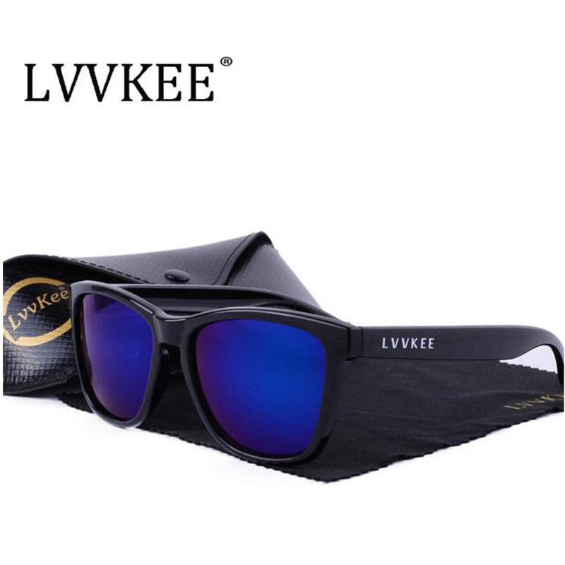 

2020 NEW LVVKEE Brand design men sunglasses women Shield Colored lenses Brand logo Gafas de sol square Outdoor sports red blue