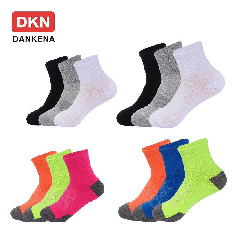 

DKN Couple Boat Socks Women Men Cotton Sweat-Absorbent Universal Breathable Solid Color All-Match Student Sports Boat Socks, Color 4