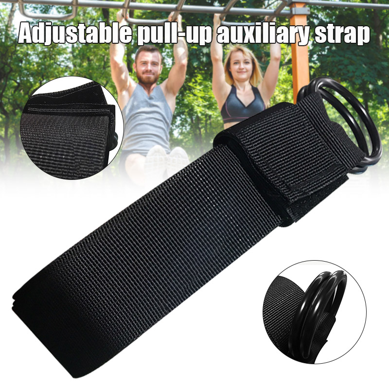 

Pull-up Auxiliary Belt Strap Adjustable Strength Training Exercise Equipment for Home H7JP