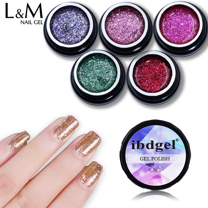 

18pcs new arrival Soak Off Shining Glitter Color Platinum nail gel polish for retail or wholesale, Write the colors